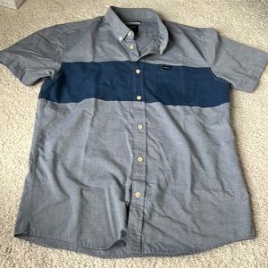 Men’s RVCA 2-times short sleeved-button down